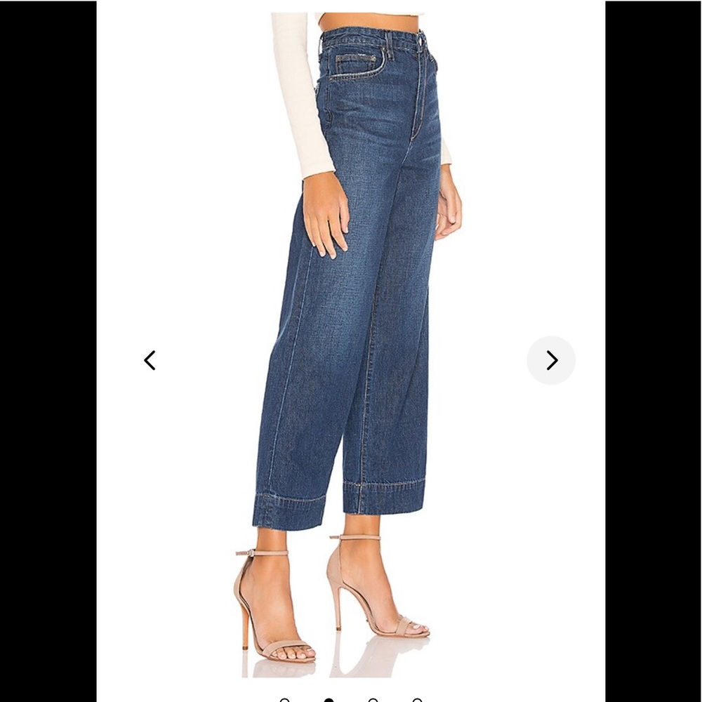 Lovers and Friends Avery wide leg pants size 26 in Goldenwest